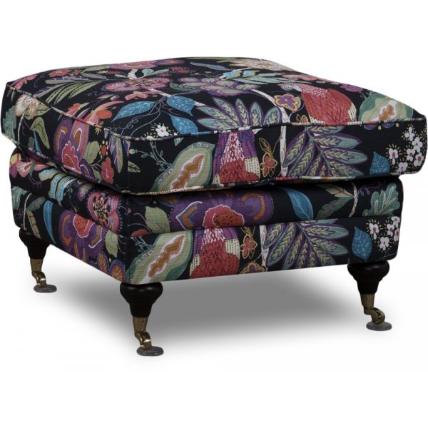 Howard Spirit Footstool - Eden Parrot Black
