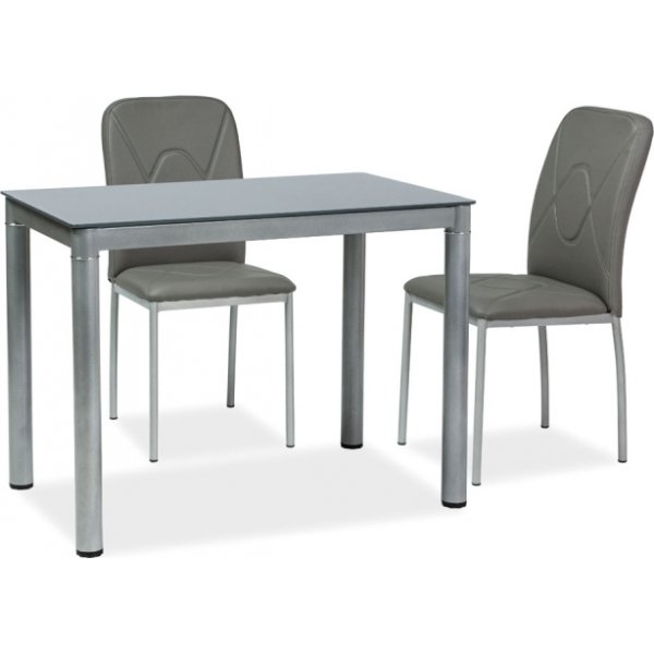 Bartlett ruokapöytä 100 cm - harmaa Bartlett ruokapöytä 100 cm - harmaa