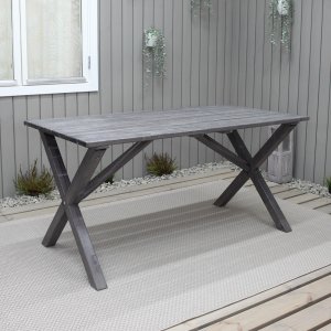 Scottsdale ruokapöytä 150 cm - Shabby Chic + Huonekalujen tekstiilien puhdistus Scottsdale ruokapöytä 150 cm - Shabby Chic + Huonekalujen tekstiilien puhdistus