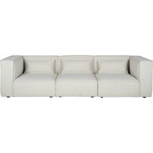 Nees modulaarinen sohva valkoinen boucl - combo 4