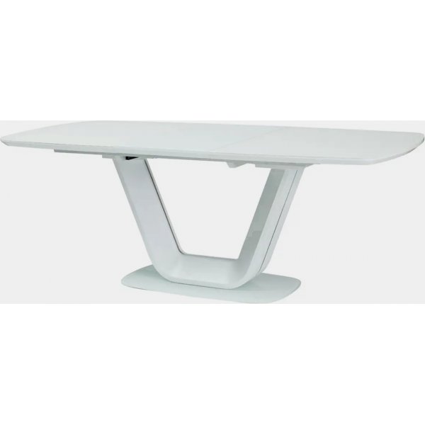 Bumbi ruokapöytä 160-220 cm - Valkoinen Bumbi ruokapöytä 160-220 cm - Valkoinen