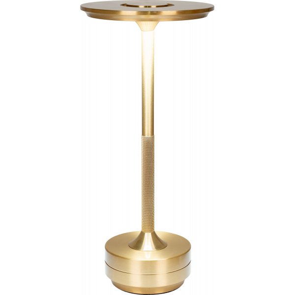 Lyneham ladattava LED-pytvalaisin - Messinki