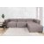 Muoti divaani sohva - ruskea