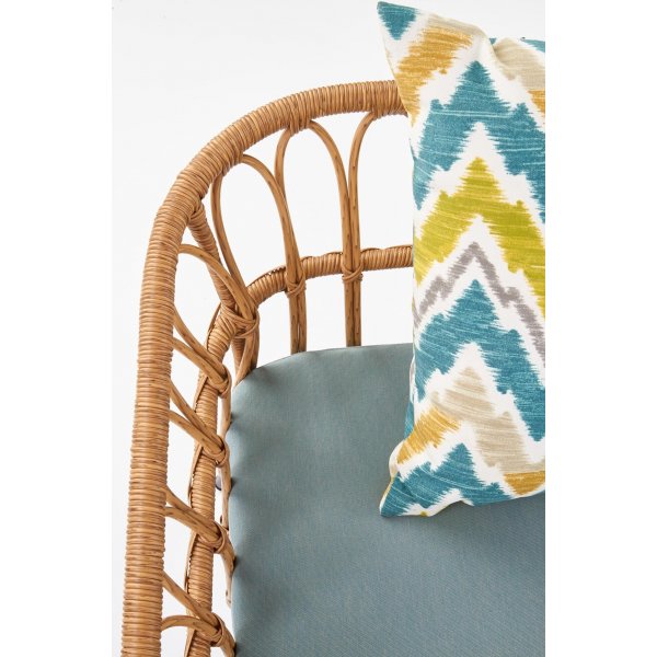 Ulm 2-istuttava sohva - rottinki + Huonekalujen tahranpoistoaine Ulm 2-istuttava sohva - rottinki + Huonekalujen tahranpoistoaine