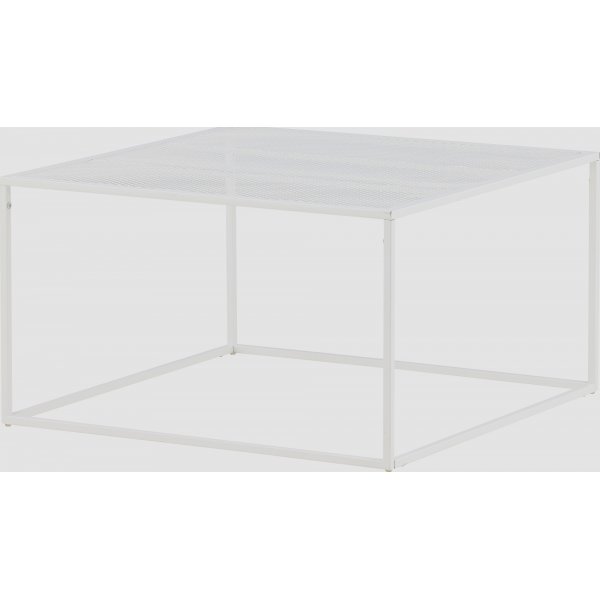 Netz sohvapöytä 80 x 80 cm - Valkoinen Netz sohvapöytä 80 x 80 cm - Valkoinen