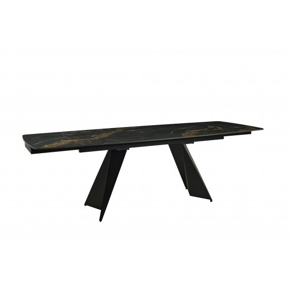 Saturnus-ruokapöytä, jatkettava 165-240 cm - Keraaminen kansi Saturnus-ruokapöytä, jatkettava 165-240 cm - Keraaminen kansi