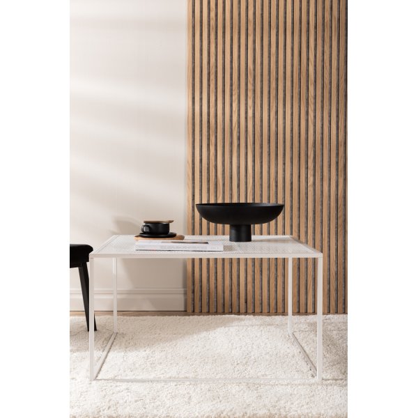 Netz sohvapöytä 80 x 80 cm - Valkoinen Netz sohvapöytä 80 x 80 cm - Valkoinen