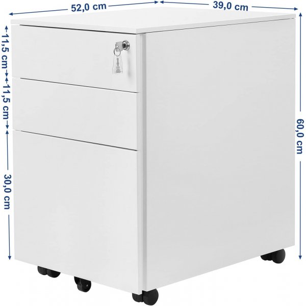Sililaatikko 52 x 39 cm - Valkoinen