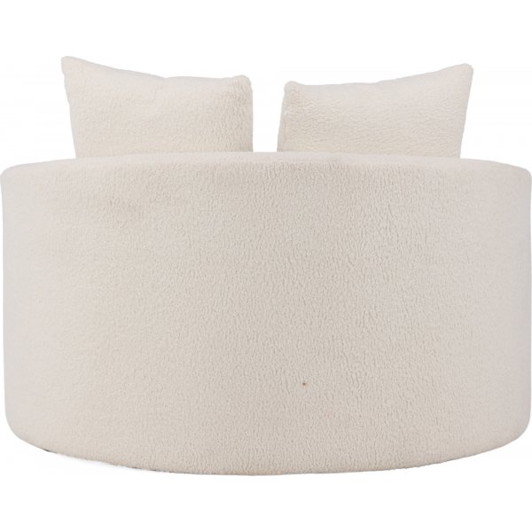 Kelso 2-istuttava sohva - Valkoinen nalle Kelso 2-istuttava sohva - Valkoinen nalle