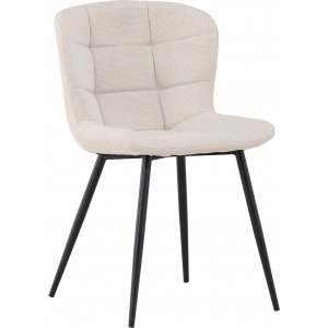 Lily ruokapöydän tuoli - beige/musta Lily ruokapöydän tuoli - beige/musta
