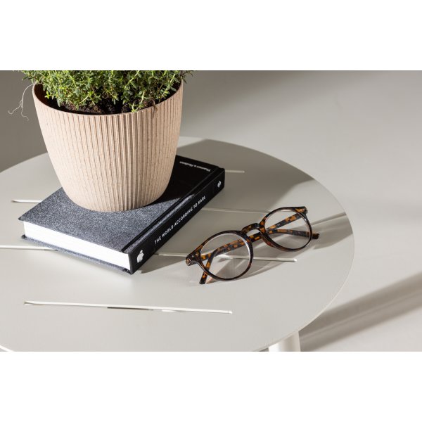 Lina sivupöytä Ø40 cm - beige Lina sivupöytä Ø40 cm - beige