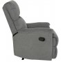 Newtown recliner-nojatuoli - Harmaa kangas