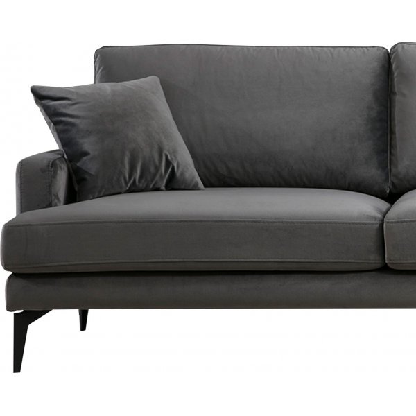 Papira kulmasohva - antrasiitti Papira kulmasohva - antrasiitti