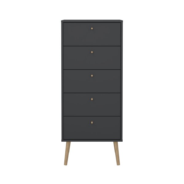 Bodo-lipasto 5 laatikolla - Mattavalkoinen