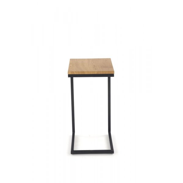 Adrianne-sivupöytä - Tammi/musta + Huonekalujen tahranpoistoaine Adrianne-sivupöytä - Tammi/musta + Huonekalujen tahranpoistoaine