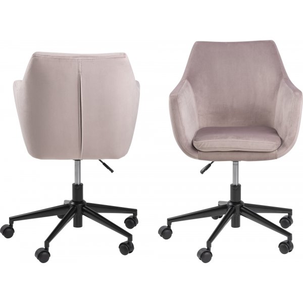 Nora työtuoli - Puuterivaaleanpunainen Nora työtuoli - Puuterivaaleanpunainen