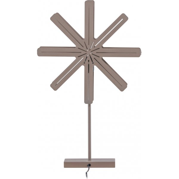 Säfsen Advent Star -pöytävalaisin - Musta/Mocca Säfsen Advent Star -pöytävalaisin - Musta/Mocca