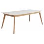 Perstorpin ruokapyt 180-230 cm - Tammi / valkoinen