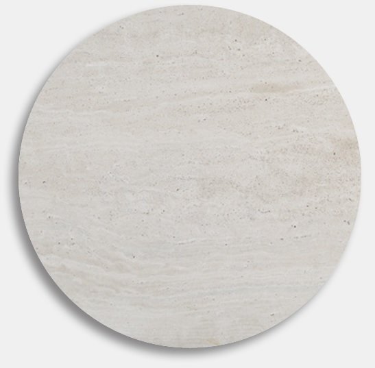 sohvapöytä Ø85 pyöreä travertiini kalkkikivi sohvapöytä Ø85 pyöreä travertiini kalkkikivi