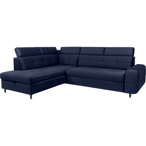 Matras kulmasohva, avoin pää vasen - Sininen Matras kulmasohva, avoin pää vasen - Sininen