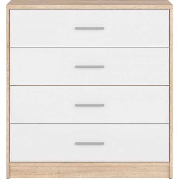 Nepo Plus lipasto - Sonoma tammi/valkoinen Nepo Plus lipasto - Sonoma tammi/valkoinen