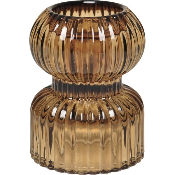 Cara kynttillyhty - ruskea