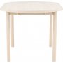 Andy ruokapyt 180 x 90 cm - Whitewash