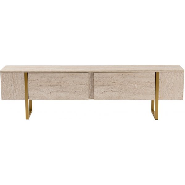 Serenity TV-taso - travertiini/kulta Serenity TV-taso - travertiini/kulta
