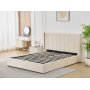 Bianca sngyn runko sngynpdyll ja silytystilalla 180 x 200 cm - beige