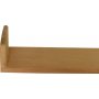 Sirkus seinhylly 80 cm - Valkoinen pigmentoitu tammi