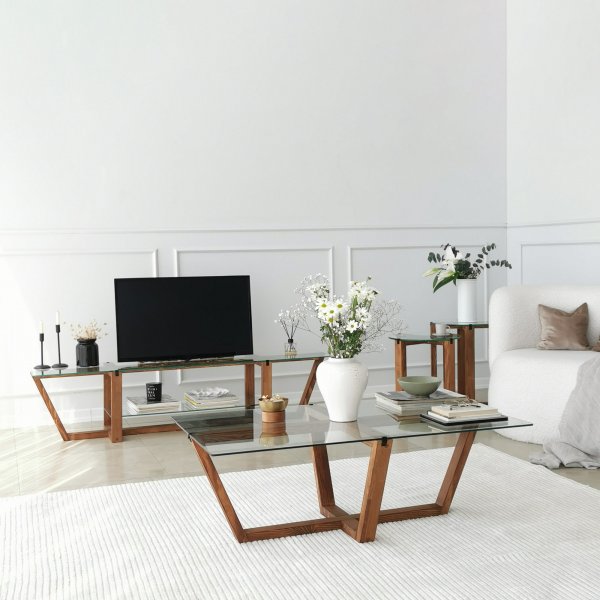 Amalfi sohvapöytä 105 x 65 cm - Pähkinä Amalfi sohvapöytä 105 x 65 cm - Pähkinä