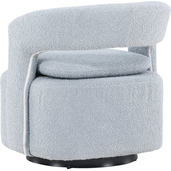 Laurel-nojatuoli - Vaaleansininen