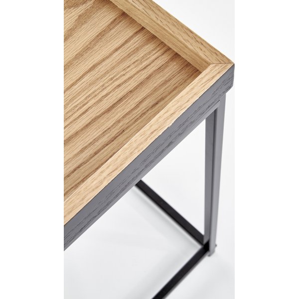 Amery-sivupöytä - Tammi/musta Amery-sivupöytä - Tammi/musta