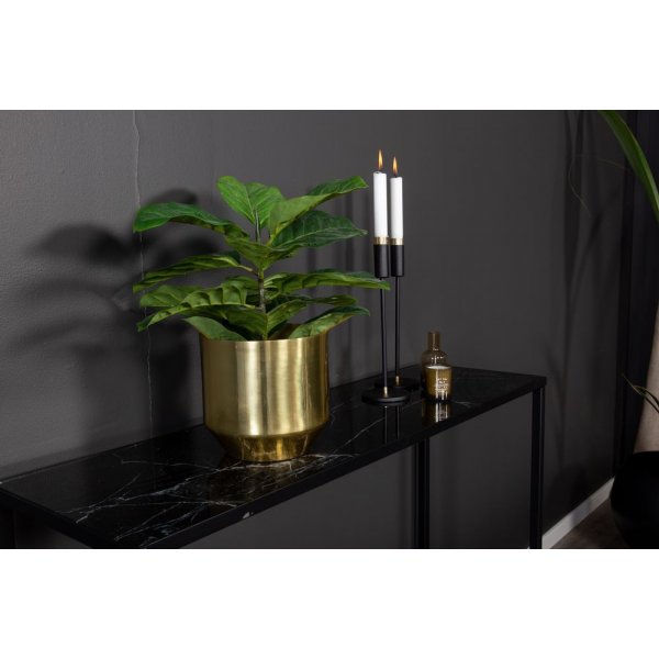 Sivupöytä Slope - Musta / Messinki Sivupöytä Slope - Musta / Messinki