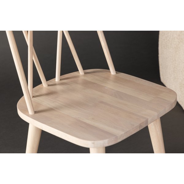 Mariette ruokapydn tuoli - Whitewash