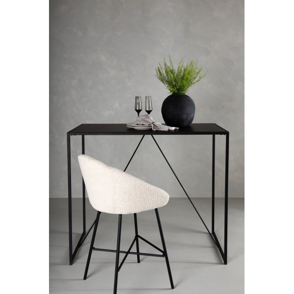 Brea bar pöytä 120 x 60 cm - Musta Brea bar pöytä 120 x 60 cm - Musta