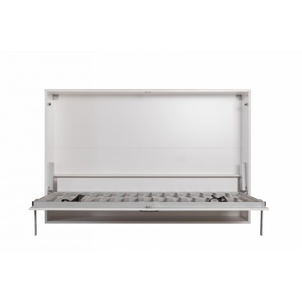 Yöpöytä 120×200 cm vaakasuora - Valkoinen - Kompakti asuminen Yöpöytä 120×200 cm vaakasuora - Valkoinen - Kompakti asuminen