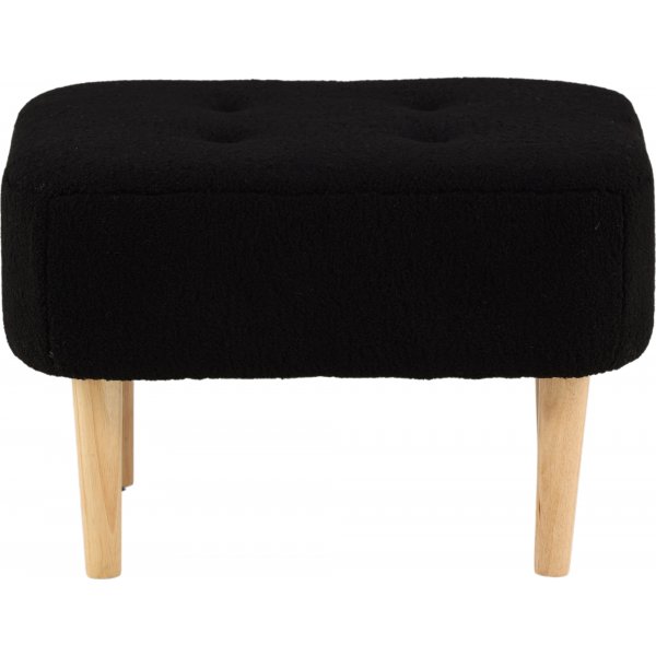 Salina pouf - musta Salina pouf - musta