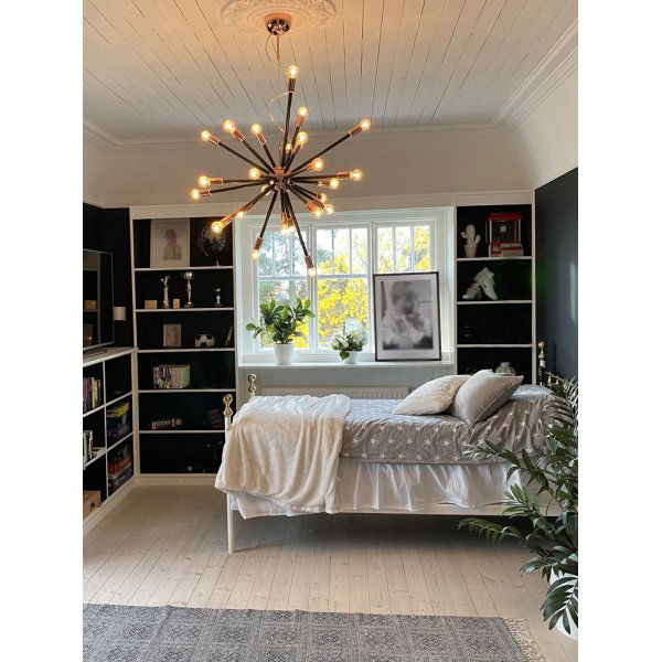 Ray kattovalaisin - Kupari/musta Ray kattovalaisin - Kupari/musta