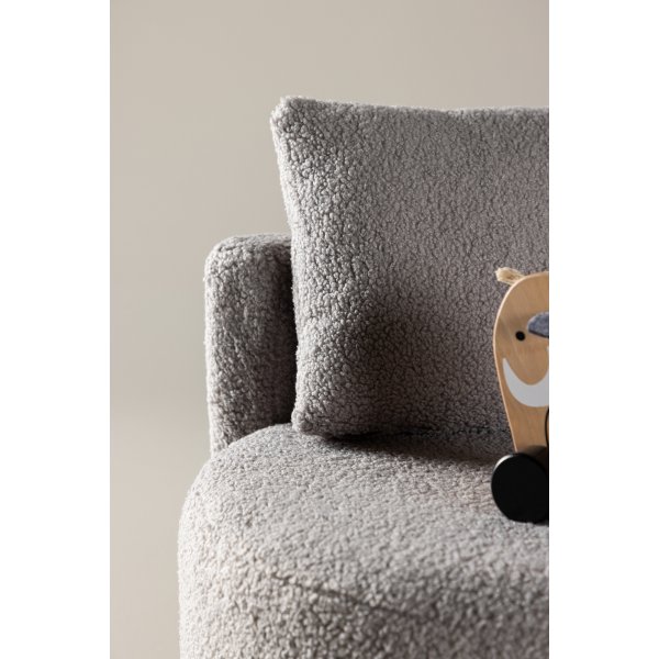 Kelso 2-istuttava lasten sohva - Harmaa nalle Kelso 2-istuttava lasten sohva - Harmaa nalle