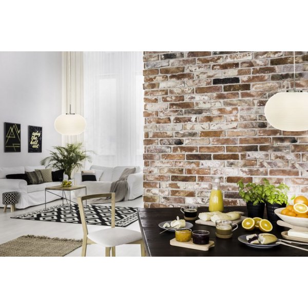 Sefyr kattovalaisin - Valkoinen/kromi Sefyr kattovalaisin - Valkoinen/kromi