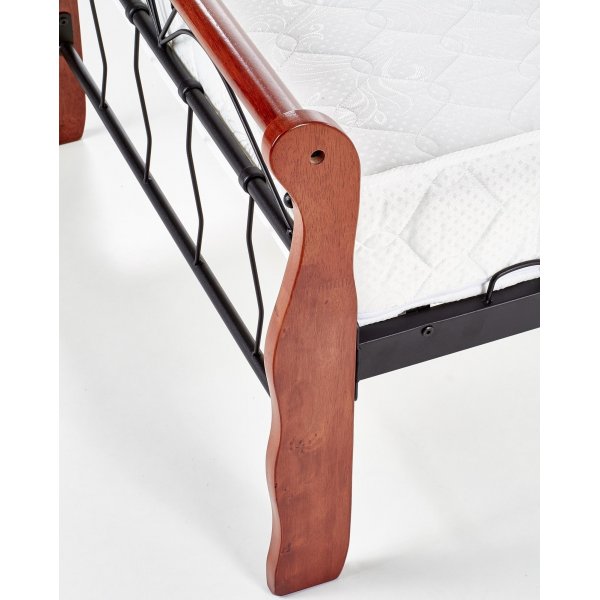 Anika- sängynrunko - 90cm - Antiikki / Kirsikka / Musta Anika- sängynrunko - 90cm - Antiikki / Kirsikka / Musta