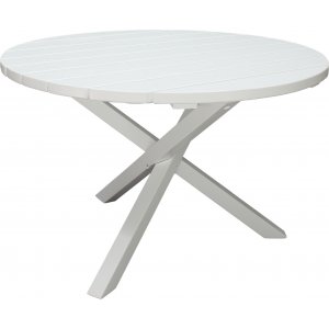 Pyöreä Scottsdale-ruokapöytä 112 cm - Valkoinen Pyöreä Scottsdale-ruokapöytä 112 cm - Valkoinen