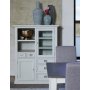 Marstrand-vitriinikaappi / highboard - Vaaleanharmaa