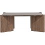 Rogaland sohvapyt 100 x 100 cm - Ruskea