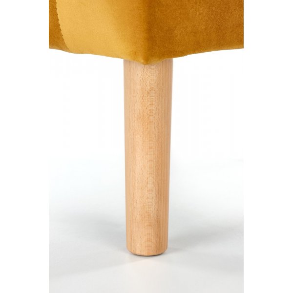 Seal-nojatuoli - Keltainen sametti Seal-nojatuoli - Keltainen sametti