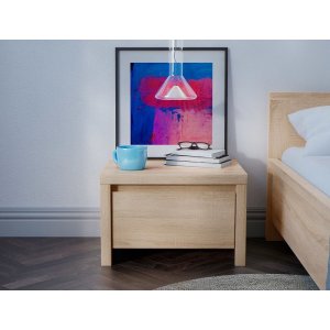 Filippa-yöpöytä - Vaalea tammi Filippa-yöpöytä - Vaalea tammi