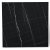 Sintorp sohvapyt 90 x 90 cm - Musta marmori (Exclusive laminaatti) + Huonekalujen jalat