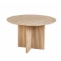 Crossby pyöreä ruokapöytä Ø120 cm - Tammi Crossby pyöreä ruokapöytä Ø120 cm - Tammi