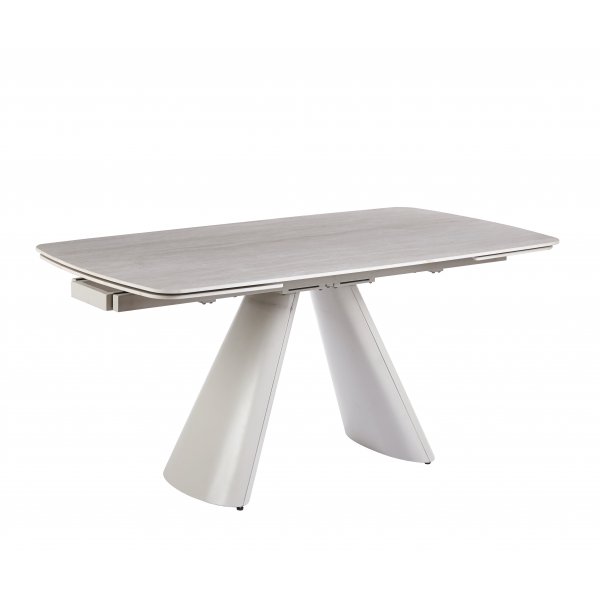 Saturnus-ruokapöytä, jatkettava 165-240 cm - Beige travertiini Saturnus-ruokapöytä, jatkettava 165-240 cm - Beige travertiini